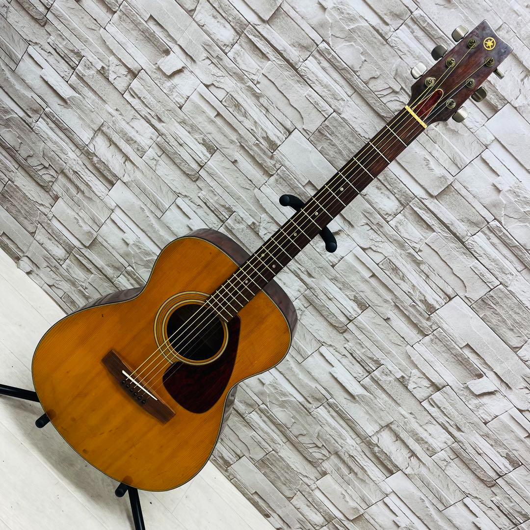 YAMAHA's FG-170 Acoustic Guitar 1970s brown Label With Hard YAMAHA's FG-170 Acoustic Guitar 1970s brown Label With Hard