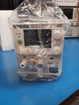 Kikusui PMX18-2A 18V 2A DC Power Supply 1mV 0.1mA Resolution 99.8% Accuracy LXI