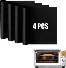 Air Fryer Liners Compatible with Breville Smart Oven Air Fryer Pro BOV845BSS, 4 