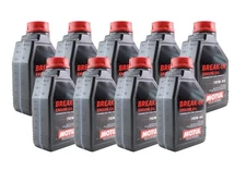 Motul Break-In 10W40 9 Liters Mineral Classic Engine Motor Oil (9 x 1 L)