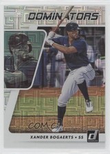 2021 Panini Donruss Dominators Vector Xander Bogaerts #DOM13 0an6
