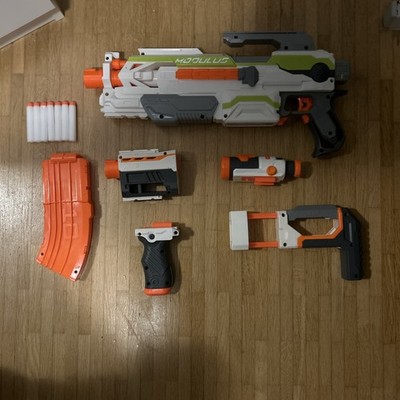 Nerf Gun Blaster N-Strike Modulus ECS-10 mit Zubehör