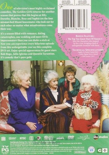 The Golden Girls: Season 4 (DVD) (Importación USA) - Imagen 3 de 4