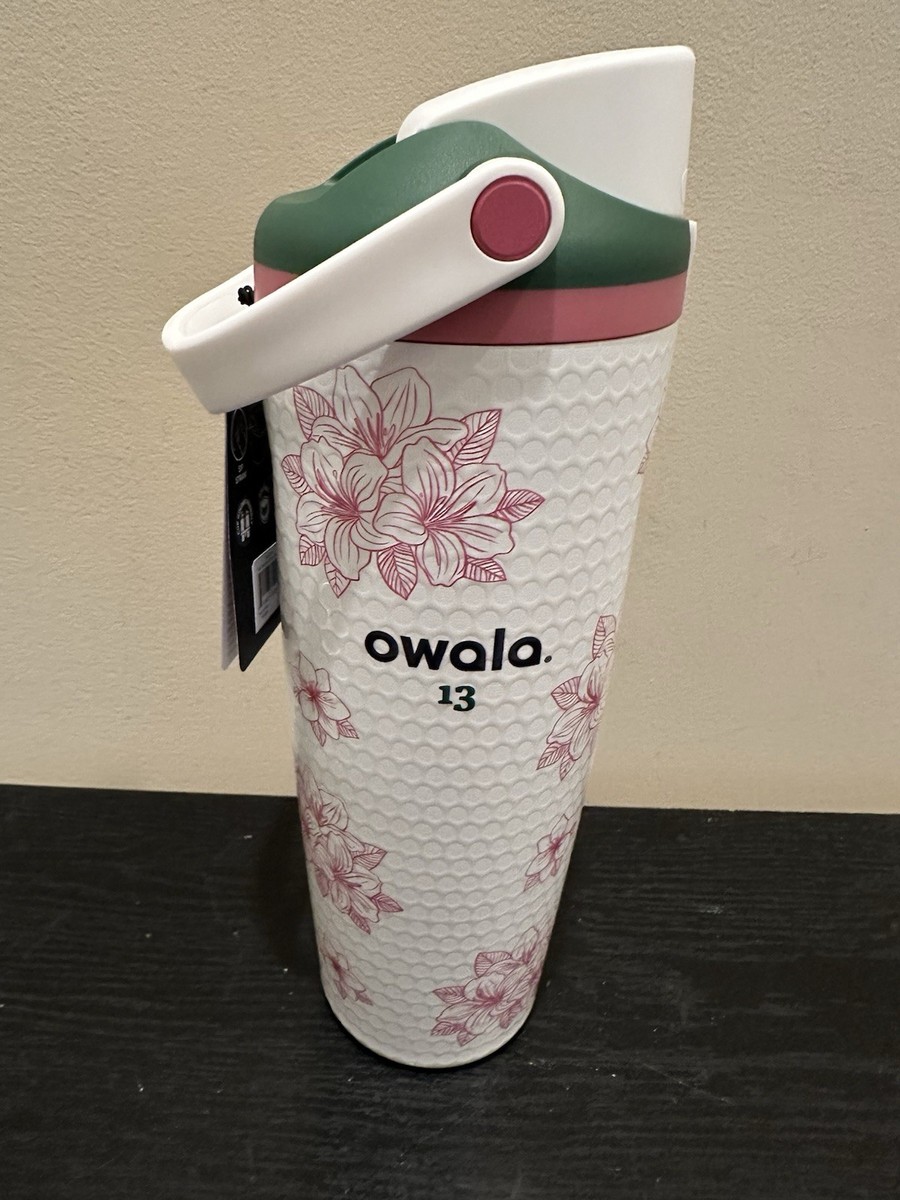 Owala Azalea Zalea Golf Water Bottle Tumbler, 30z Special Addition