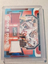 Panini Playbook Double Moves Relics Platinum Deebo Samuel #DM-DS /99 Football