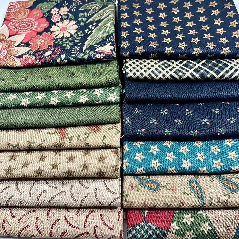 Remembrance Fabric by Brannock and Patek for Moda Fat Quarter 15-Pack 100%Cotton - Image 3 of 4