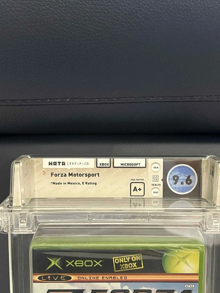 Forza Motorsport (Xbox, 2005) WATA 9.6 A+ New Factory Sealed Black Label - Image 3 of 4