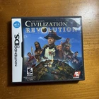 Sid Meier's Civilization Revolution (Nintendo DS, 2008) Case And Manual Only