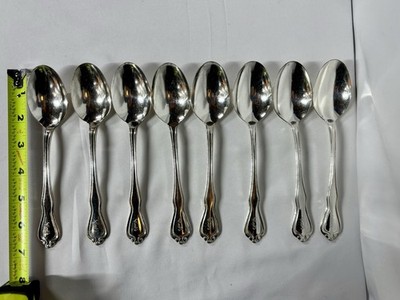 Oneida LTD Triple Vintage Silverplate Tablespoons Set Of 8 Approx. 7 