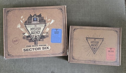 TMA003 TMA004 THE MYSTERY AGENCY The Vanishing Gambler & The Man From Sector Six