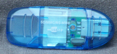 Card Reader Writer for SD MMC RS-MMC Card 2.0 USB