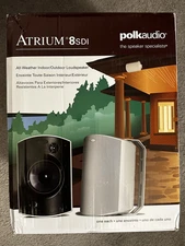 Polk Audio Atrium 8 All Weather Outdoor Loudspeakers - Pair