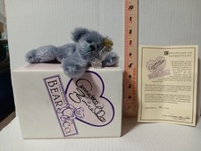 Annette Funicello Bluebeary Blitz Bean Bag Teddy Bear Collection Ltd Edition COA