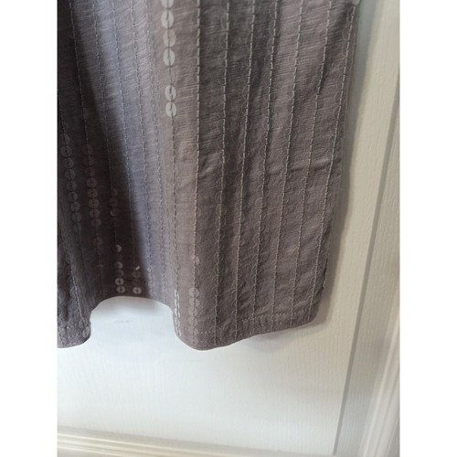 Garnet Hill Gray Full Sequin V-Neck Elegant Sleeveless Maxi Dress, Size Small - Picture 8 of 15