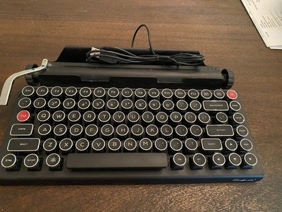 Qwerkywriter S Typewriter-style Retro Mechanical Wired & Wireless Keyboard