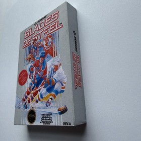 Retro Vintage 3D Blades of Steel Nintendo NES Game Box Refrigerator Magnet