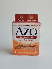 AZO Bladder Control with Go-Less Daily Supplement Capsules - 54 Count