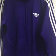 Adidas Firebird Purple Track Jacket - Size M