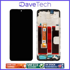 Oppo A9 2020 CPH1937/1939/1941 LCD Display Screen Touch Digitizer Glass W Frame