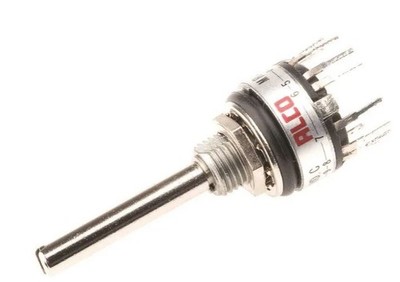 25 x MRJE1-1204 TE Connectivity, 12 Positionen SP Drehschalter, 400 mA @ 20 V,