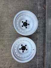 2 14x7 Centerline Auto Drag Wheels 5 On 4.75 Chevy Race Rims 2 14x7 Centerline Auto Drag Wheels 5 On 4.75 Chevy Race Rims