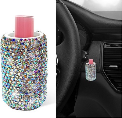 Upright Car Lip Balm Holder with Strong Adhesive, No Melt Insulating Color: AB