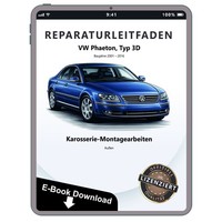 Vw Phaeton 3D 2001-2016 Karosserie Montagearbeiten AußEn Reparaturanleitung Pdf