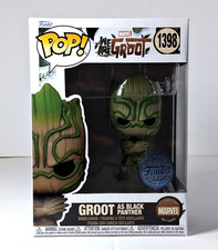 Funko Pop!: Marvel We Are Groot #1398 Groot As Black Panther MCU