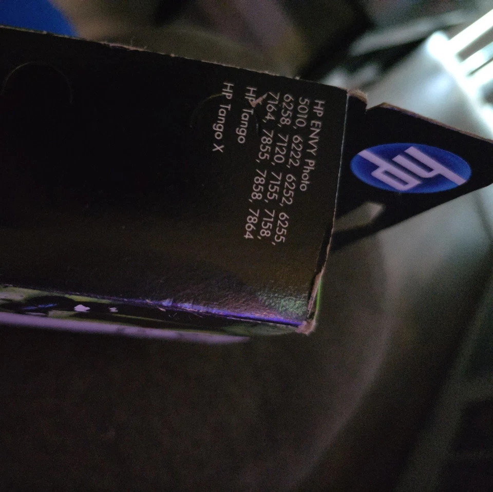 Cartucho de tinta original HP 64 negro y tricolor impresora 7158 7858 7958 Foto 3 de 4