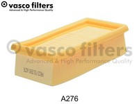 David Vasco Luftfilter Vasco Filters A276 Filtereinsatz FüR Fiat Panda Uno Tipo