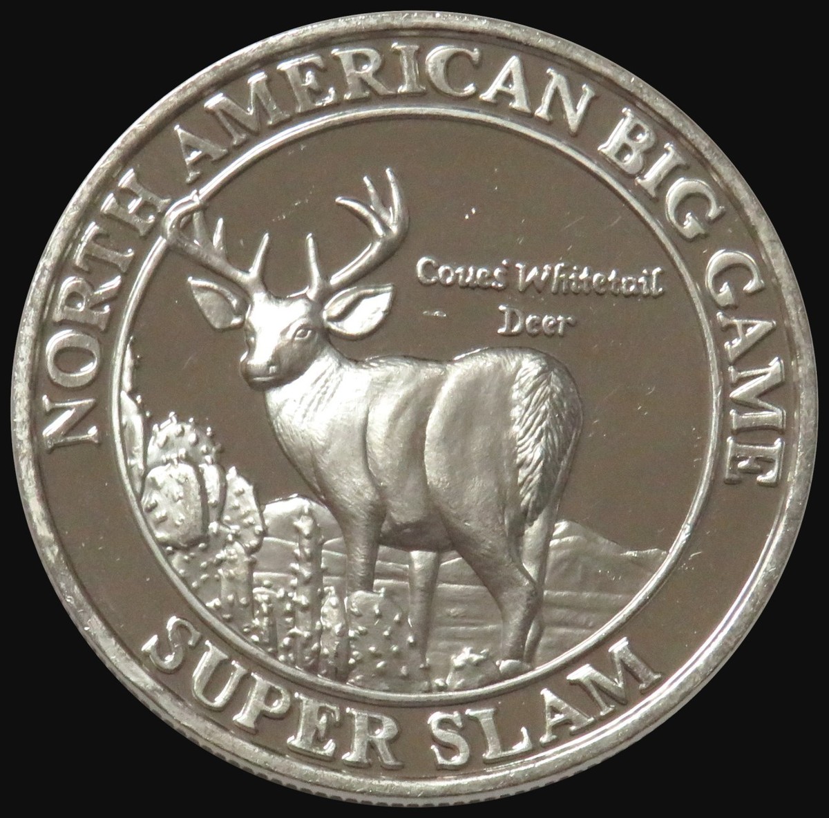 SILVER NORTH AMERICAN HUNTING CLUB BIG GAME SUPER SLAM 1 OZ ROUND