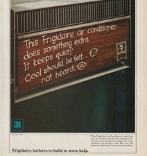 Vintage 1969 Frigidaire Window Air Conditioner Original Print Ad 21x28cm Tim 06 Vintage 1969 Frigidaire Window Air Conditioner Original Print Ad 21x28cm Tim 06