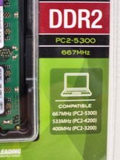 【中古】「非常に良い」キングストンkvr667d2d8p5?/ 2g 4?x 2gb pc2???5300?ddr2???667?MHz 240?- ECCメモリサーバーパックof 4 Kingston DDR2-667 Computer RAM for sale | eBay