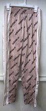 Adidas Originals Pants Adibreak Logomania Track Breakaway Women  s Blush Cream XS