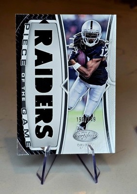 2024 Certified Davante Adams Piece of the Game Patch #/249 -  Las Angeles Rams 