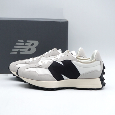 Men's New Balance 327 Shoes Sneakers - Sea Salt White Black