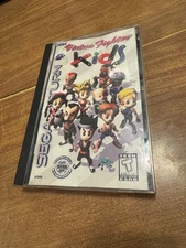 Virtua Fighter Kids (Sega Saturn) CIB complete video game Virtual VF VFK SS foam