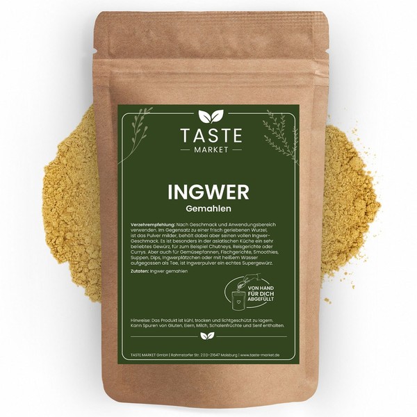 5 Kg Ingwer Pulver | Ingwer Gemahlen | Ingwertee | Ingwerwurzel Gemahlen-image
