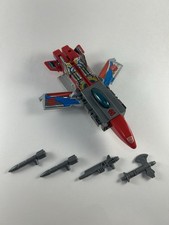 BROADSIDE Complete 1986 Vintage Hasbro G1 TRANSFORMERS Triple Changer w Weapons