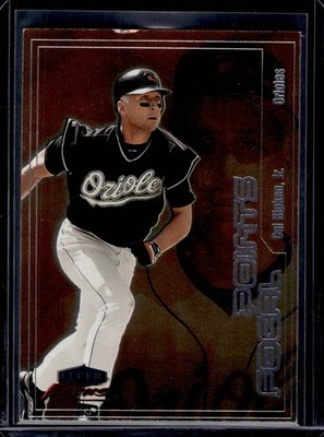 2000 Fleer Focus Cal Ripken Jr. #7F Focal Points Striking Baltimore Orioles