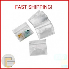 Pill Bag Pouch, Reusable Plastic Pill Organizer Bags, Size 3" X 2" 3 Mil Pack o