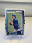 2025 Panini Donruss - Rated Rookie Jaxson Dart #400 (RC)