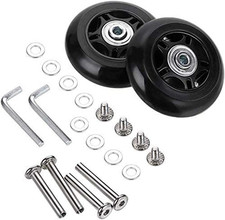 2 Luggage Suitcase Inline Skate Wheels Replacement Kit 68x24mm/2.68x0.94in  Ric
