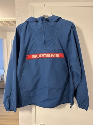 Supreme Heavy Nylon Anorak Jacket Royal Size L Men's
