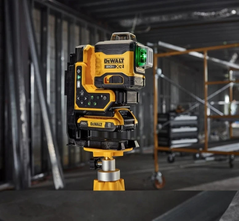 DeWalt DCLE34035N 20V Remote Control 3x360 Green Laser Level Bare Tool Self-Leve