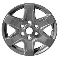 17x7.5 6 Spoke Refurbished Aluminum Wheel Painted Black 560-95292 17x7.5 6 Spoke Refurbished Aluminum Wheel Painted Black 560-95292