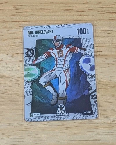 Bo Jackson Battle Arena MR. IRRELEVANT Brock Purdy #HBF-40 Steel Headliner SP