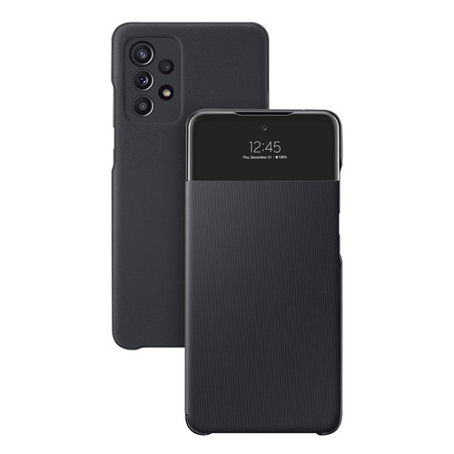 Étui d'Origine Samsung Galaxy A72 Smart S View Wallet Cover Noir
