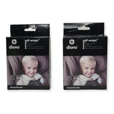 Diono Soft Wraps Baby/Child Car Sear Harness Pads bundle of 2 boxes