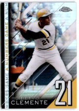 2020 Topps Chrome Update A Numbers Game Refractor #NGC3 ROBERTO CLEMENTE Pirates